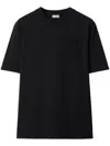 Burberry T-shirt Con Ekd In Grey