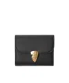 Burberry B Shield Wallet In Black