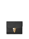 Burberry B Shield Wallet In Black