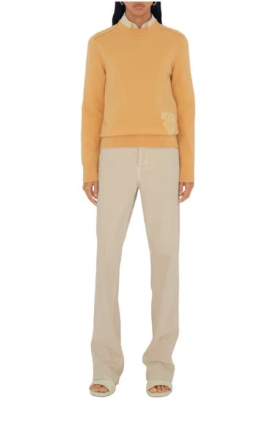 BURBERRY BURBERRY B SHIELD WOOL BLEND SWEATER