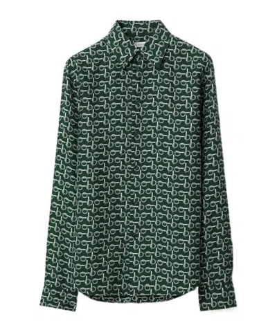 BURBERRY BURBERRY MONOGRAM PRINTED LONG SLEEVED SHIRT