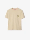 Burberry B Snake Cotton T-shirt In Nutmeg