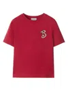 Burberry B Snake T-shirt In Red