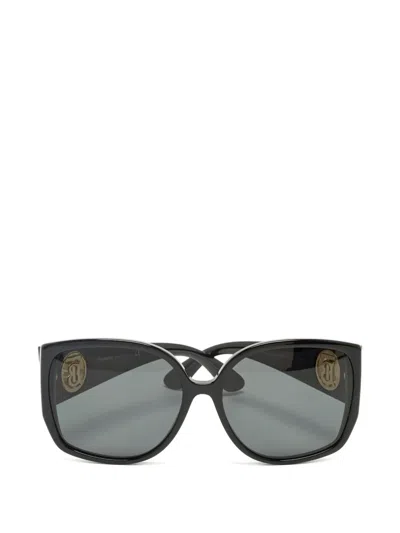 Pre-owned Burberry B4290tb Oversized Sunglasses In Black