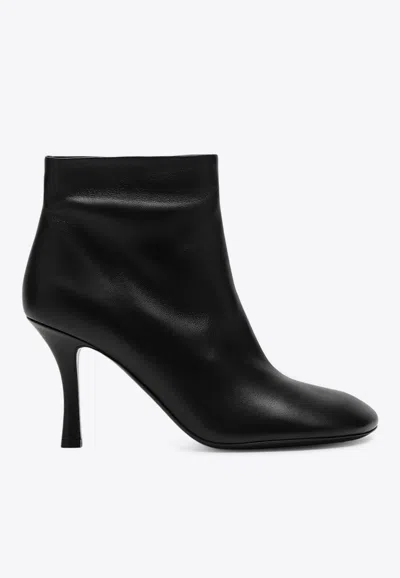 BURBERRY BABY 85 LEATHER ANKLE BOOTS