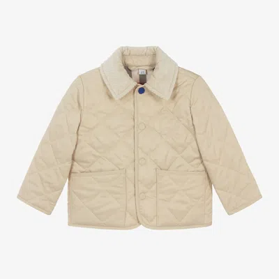Burberry Baby Beige Quilted Jacket