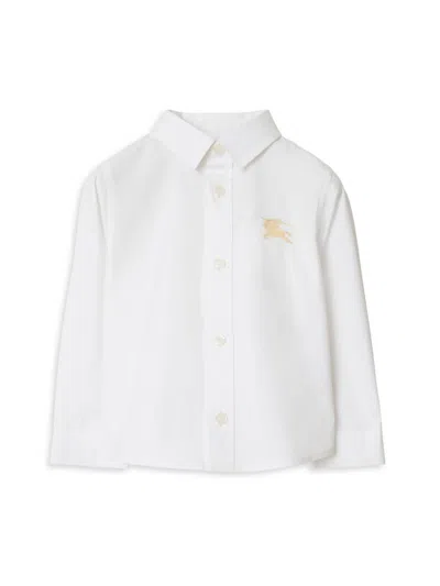 Burberry Baby Boy's, Little Boy's & Boy's Owen Button-up Shirt In White