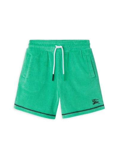 Burberry Baby Boy's, Little Boy's & Boy's Terry Cloth Shorts In Bright Jade