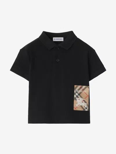 Burberry Baby Boys Mini Cedar Ekd T-shirt In Black