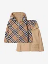 Burberry Baby Boys Mini Rufus Check Reversible Jacket In Multi