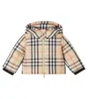 BURBERRY CHECK羽绒夹克