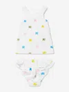BURBERRY BABY GIRLS EKD BETHAN DRESS WITH KNICKERS