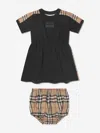 BURBERRY BABY GIRLS LENORE DRESS WITH BLOOMERS
