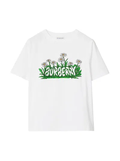 BURBERRY BABY GIRL'S, LITTLE GIRL'S & GIRL'S CEDAR DAISY LOGO T-SHIRT