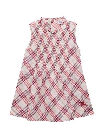 Burberry Baby Girl's, Little Girl's & Girl's Cotton Check Sleeveless Dress In Multi