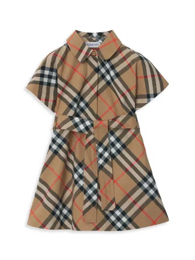 BURBERRY BABY GIRL'S, LITTLE GIRL'S & GIRL'S GUILIETTA CHECK SHIRTDRESS