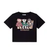 Burberry Baby Thomas Bear Cotton Jersey T-shirt In Black