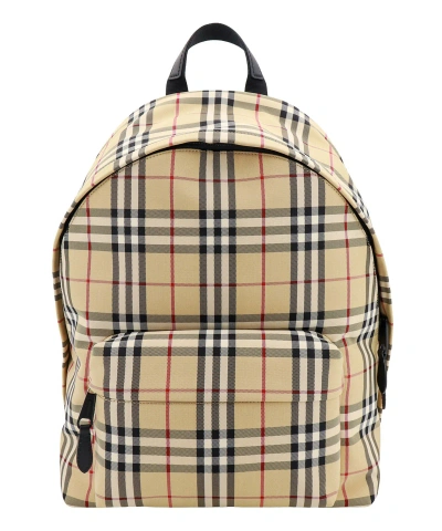 Burberry Backpack In Beige