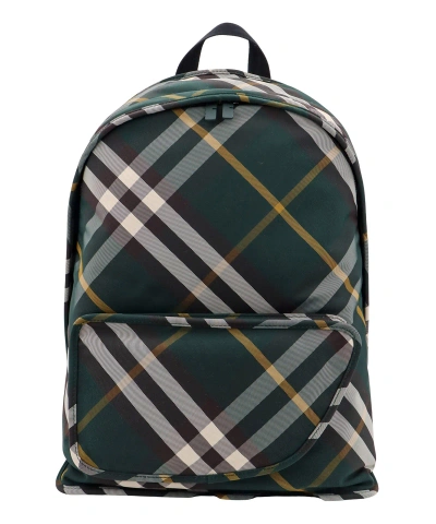Burberry Backpack In Green