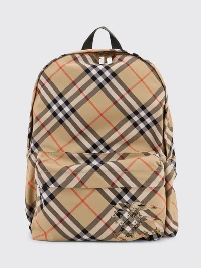 Burberry Backpack Men  In Brown