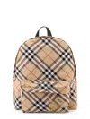 Burberry Backpacks Beige In Sand