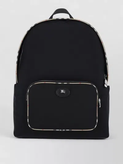 Burberry Backpacks Front Zip Pocket Adjustable Straps