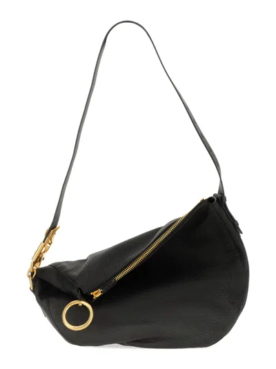 Burberry Black Knight Small Medium Shoulder Bag In Brown