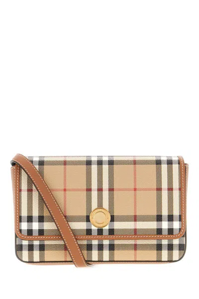 Burberry Bag With Shoulder Strap In Multicolour