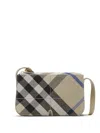 Burberry Embroidered Canvas Snip Crossbody Bag In Multi