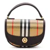 Burberry Mini Handbag With Check Pattern And Top Handle
