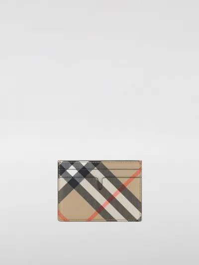Burberry Wallet  Men Color Sand