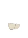 Burberry Patent Leather Shield Sling Shoulder Bag With Silver-tone Ch In Neutral