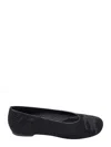 Burberry Mesh Ballerinas With Ekd Detail In Black