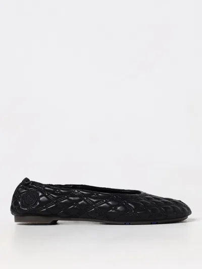 BURBERRY BALLET FLATS BURBERRY WOMAN COLOR BLACK,F76006002