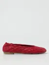 BURBERRY BALLET FLATS BURBERRY WOMAN COLOR RED,F47199014