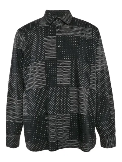Pre-owned Burberry Bandana-print Shirt In Black