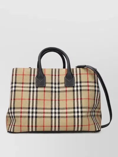 Burberry Banwell Tote Tote Bag In Brown