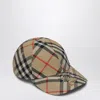 Burberry Baseball Cap Check Pattern With Ekd