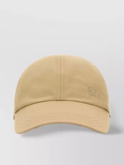 BURBERRY BASEBALL CAP COTTON CURVED BRIM