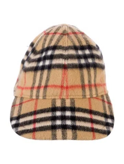 Pre-owned Burberry Baseball Cap In Neutral