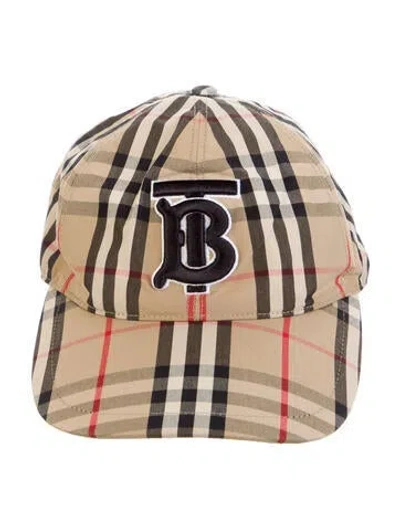 Pre-owned Burberry Baseball Cap In Neutral