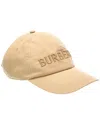 Burberry Baseball Cap In Sand