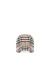 Burberry | Check Print Baseball Cap| Man | M In Archive Beige