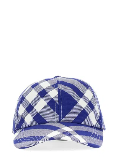 BURBERRY BURBERRY BASEBALL CAP WITH TARTAN PATTERN UNISEX