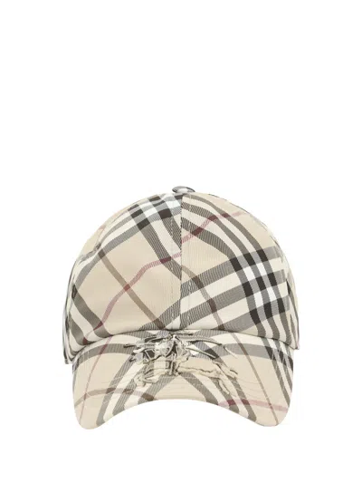 Burberry Baseball Hat In Multicolor