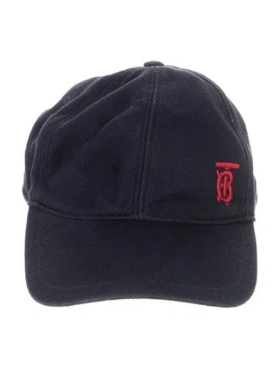 Pre-owned Burberry Baseball Hat In Blue