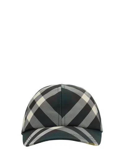Burberry Baseball Hat In Ivy