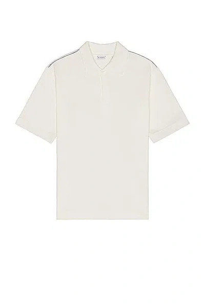 Burberry Basic Polo In Chalk