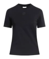Burberry Basic Short-sleeved T-shirt In Black