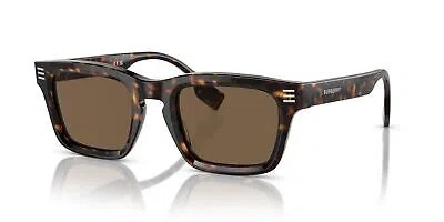 Pre-owned Burberry Be 4403 Havana/brown 51/23/150 Men Sunglasses